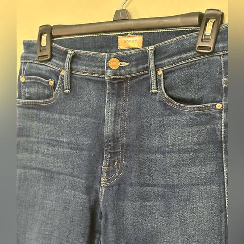 Mother The Insider Crop Step Fray Size 28 Denim Jeans