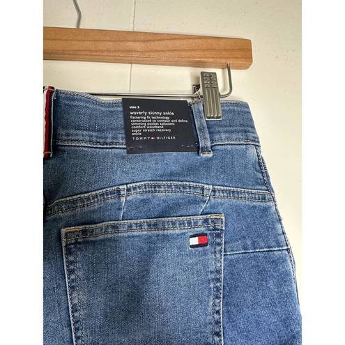 Tommy Hilfiger •NWT•Tommy Hill Figure Contour & Define Skinny Ankle Strech flattering Jeans​​​​