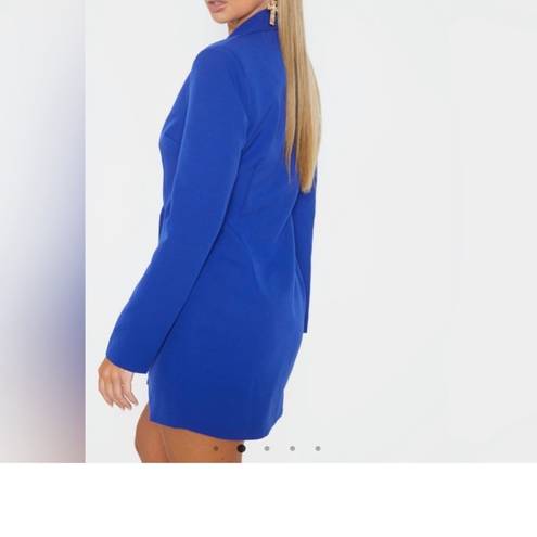 Pretty Little Thing  Blue Blazer dress