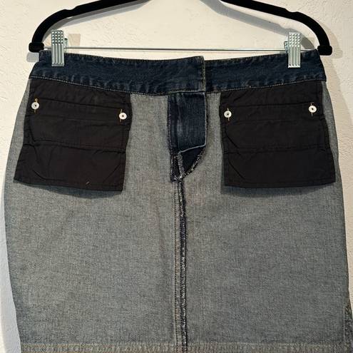 DKNY City  Vintage Denim Mini Skirt size 4