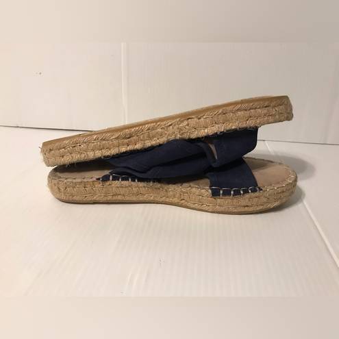 Seven Dials  espadrille slide on sandals size 9 1/2 M