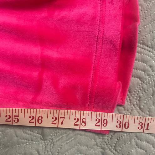 Aerie Offline  Velour Track Suit Size Small New NWT Hot Pink Wide Leg Pants Coat