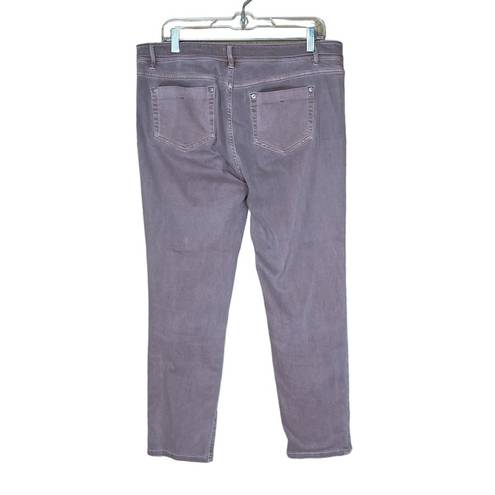 J.Jill  Authentic Fit Slim Ankle Size 12 Jeans, Dusty Rose