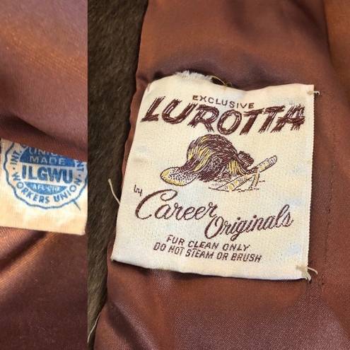 Unique Vintage Vintage Exclusive Lurotta by Career Originals Faux Fur Size Medium