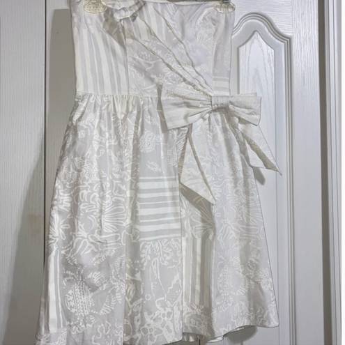 Lilly Pulitzer  Henrietta Strapless Bow Dress NEW