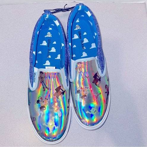 Disney Pixar Slip On Sneakers Size 6 Toy Story Wall-E Up The Incredible shoes