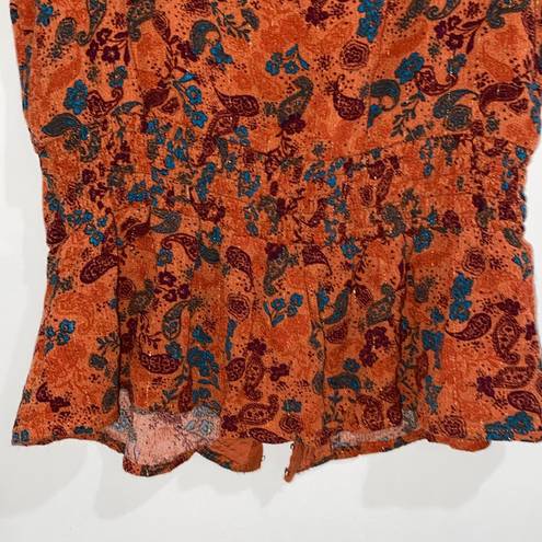 Idyllwind  fueled by Miranda Lambert floral beacon corset boho top Xsmall