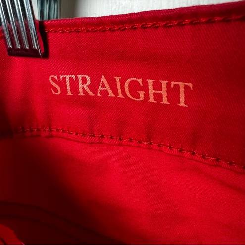 Faded Glory - Red Straight Leg Jeans - Sz. 8A