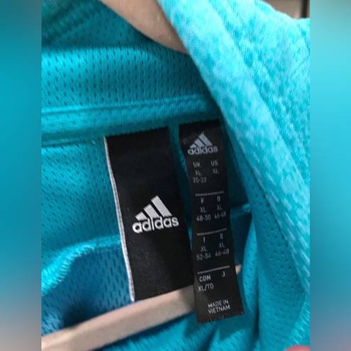 Adidas  Hoodie in Turquoise XL