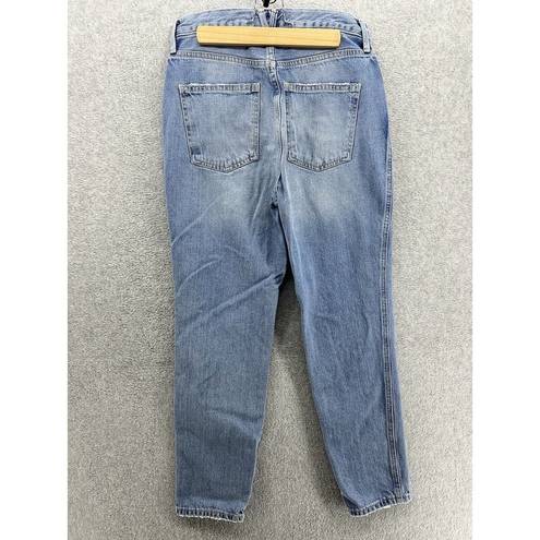 We The Free  People Women's Blue Denim Jeans Size 26 Cotton Blend Straight