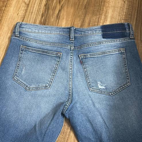 Sneak Peak Women’s  vintage Cropped Straight Leg Jeans Size 29