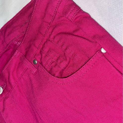 Jessica London  Straight leg Jeans Pink Womens Size 12W high Rise