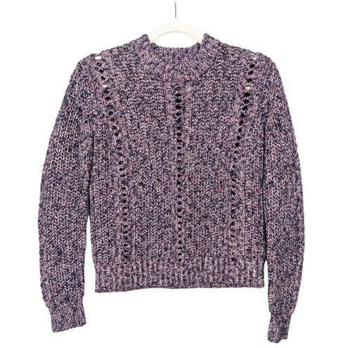 Scotch & Soda MAISON SCOTCH Pink Purple Une Bonne Journee Pullover Sweater Knit Women's XS