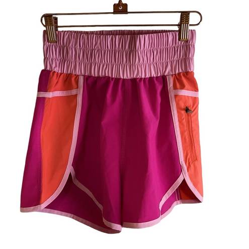 Beach Riot  Cliff shorts High Waist Activewear Short Swim Cover up Colorblock