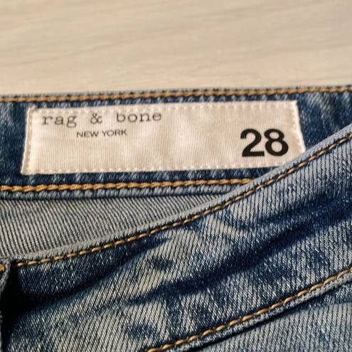 Rag and Bone  “Dre” low rise boyfriend jean