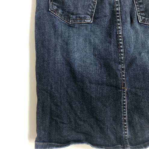 Kut From The Kloth denim pencil skirt women’s size 2 Y2K blue jean mini teacher