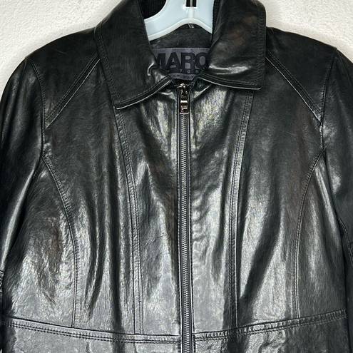 Marc New York Marc NY Andrew Marc Leather Coat