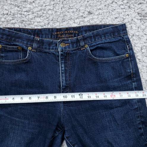 Krass&co Lauren Jeans  Ralph Lauren Classic Straight Dark Wash Women’s Size 12 Y2K Mom