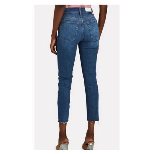 RE/DONE NWT Revolve x  High Rise Button Front Ankle Crop Jeans