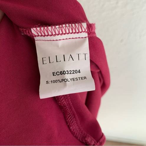 Elliatt  x Revolve Jacinda Dress In Fuchsia Pink Sz Medium