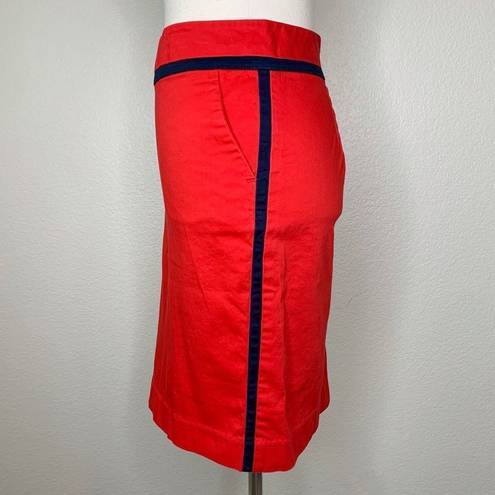 Tommy Hilfiger  Red Pencil Skirt