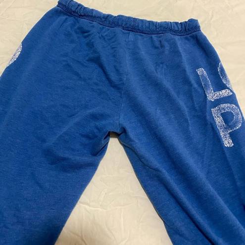 PINK - Victoria's Secret Royal Blue PINK Victoria Secret sweatpants