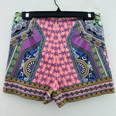 Flying Tomato Anthropologie  Boho High Waist Shorts MEDIUM Multi-Color Womens