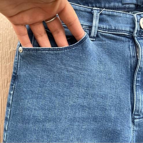 J.Jill  Womens Jeans Blue Denim Kick Flare Ankle Minor Distressing Stretch 4