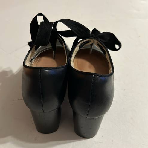 Hush Puppies Black ankle strap  pumps size 6