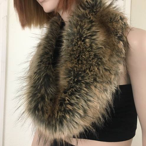 BP  Faux Fur Infinity Scarf