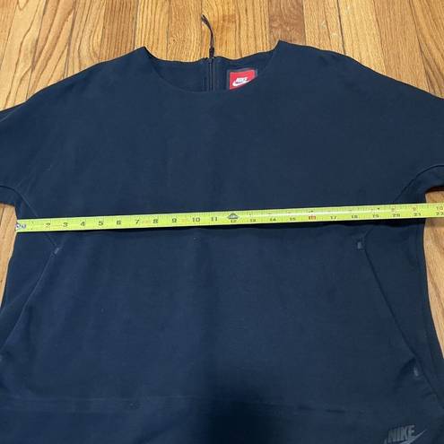 Nike  Tech Fleece Black Crewneck Athletic Sweatshirt Size XL