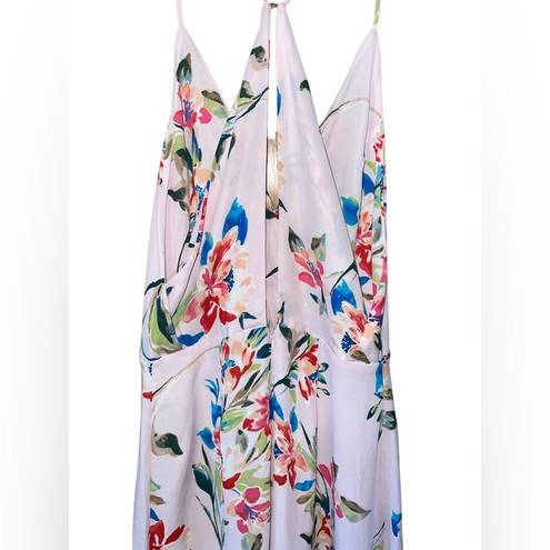 Lush Clothing NWT Lush Floral Halter Maxi Dress Size Medium