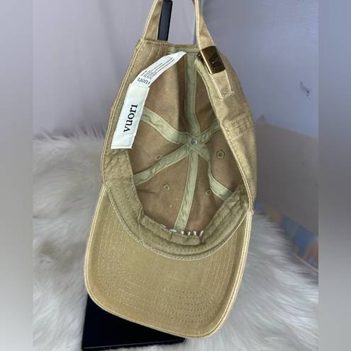 Vuori  Khaki Tan Cotton Dad Hat Cap