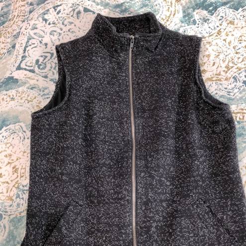 Coldwater Creek  size small black sweater vest