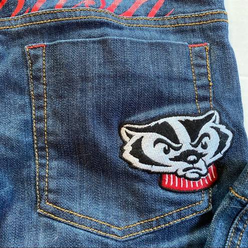 E5 College Classics  UW WI Badgers jeans #48 size 1