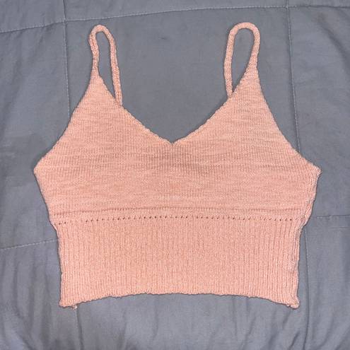 Debut Crop Sweater Tank