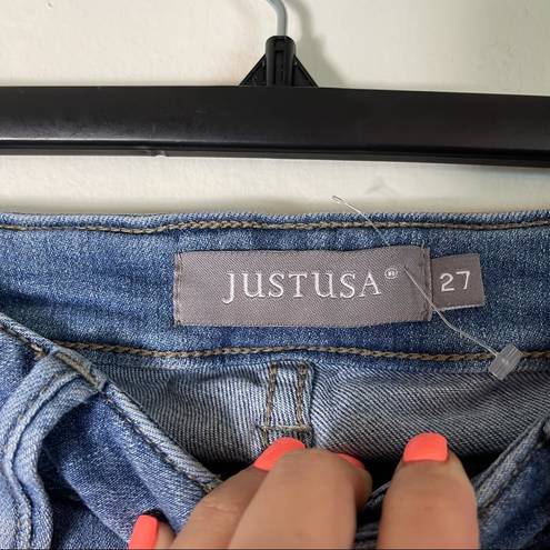 JustUSA Light Wash Skinny Jeans