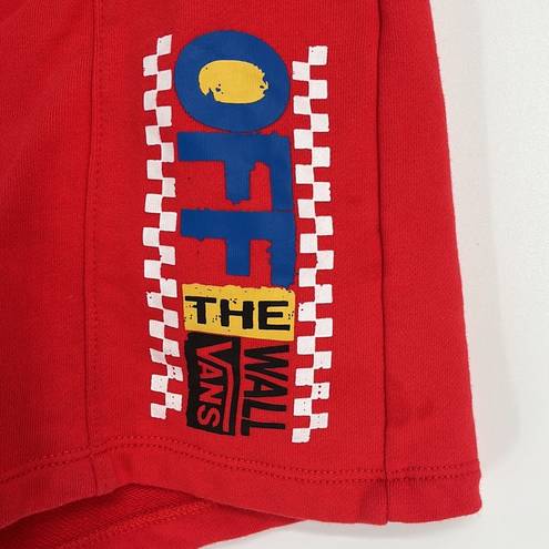 Vans  Off The Wall Avenue Shorts in Red Poppy Size Small