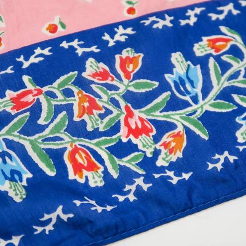 Givenchy Vintage  Paris Pink & Blue Floral Scarf Wraps