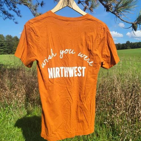  You Were Northwest Wish Orange Short Sleeve Tee