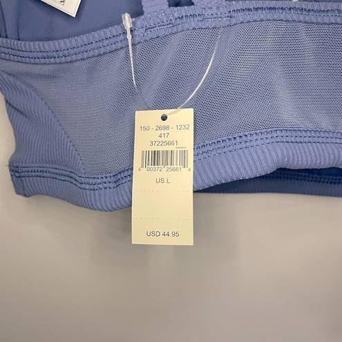 Aerie NWT offline by  ribbed plunge sports bra sz L