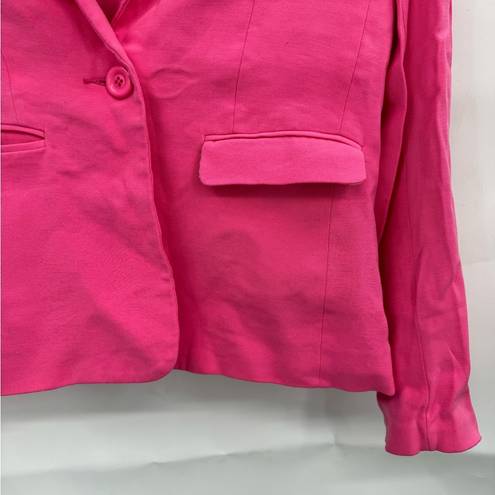 Alice + Olivia  Barbiecore Pink Formal Women Medium Preppy Business Blazer Jacket