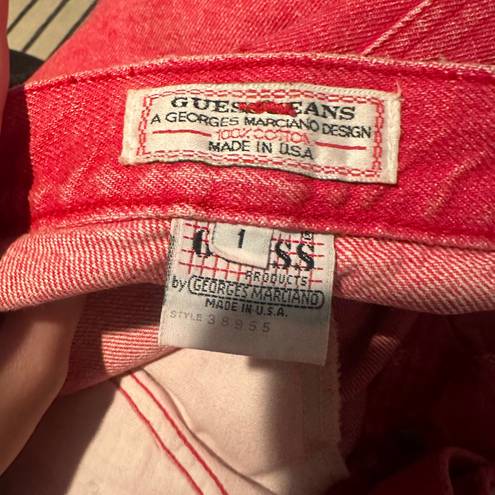 Guess Vintage  Red Shorts