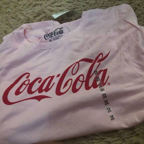 Coca-Cola Plus Size  3X Graphic Tee - Brand New