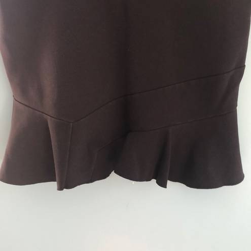 J.Crew 🧿  Black Peplum Top XL