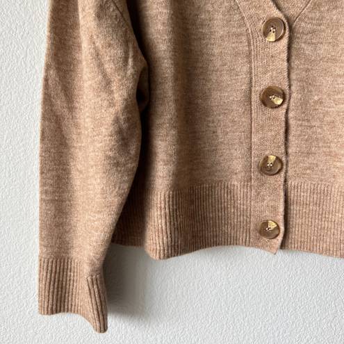 ASOS Tan Boxy Cardigan Sweater