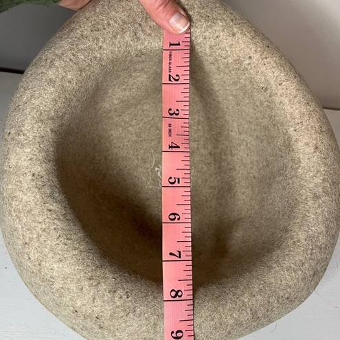 Krass&co Geo W Bollman &  Doeskin Women's Bowler Hat Felted Wool Ribbon