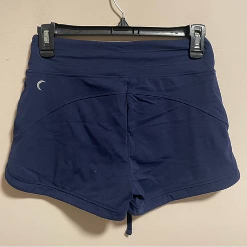 Zyia  Navy Hybrid Drawstring Athletic Lounge Shorts- Size Small