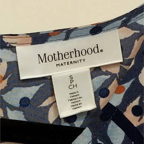 Motherhood Maternity  Peplum Top - Size S - EUC