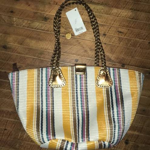 Big Buddha  woven tote, BNWT